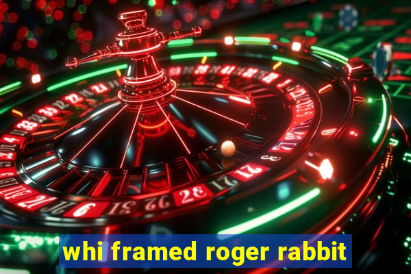 whi framed roger rabbit